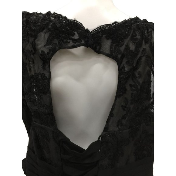 Women's Lace Mother of The Bride Groom Dress with Jacket - Picture 9 of 12